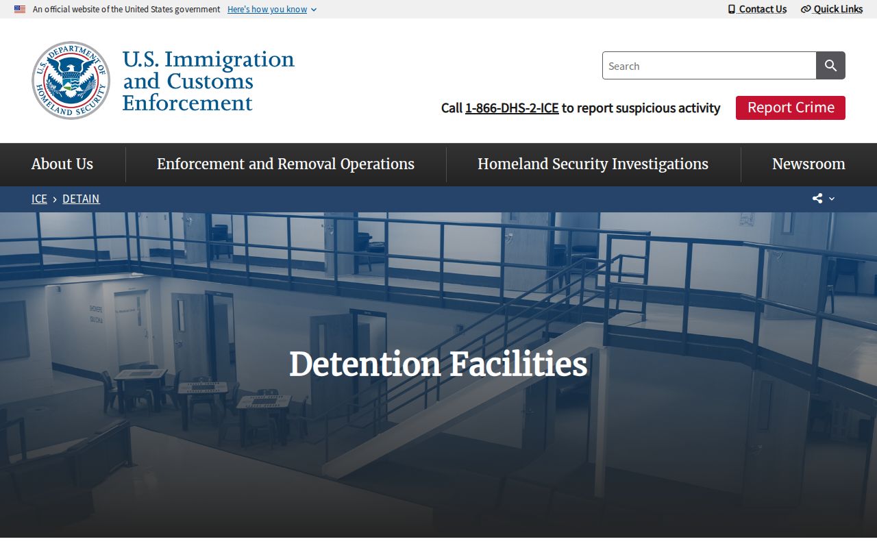 ICE detention facility release contact fallback for Waterbury